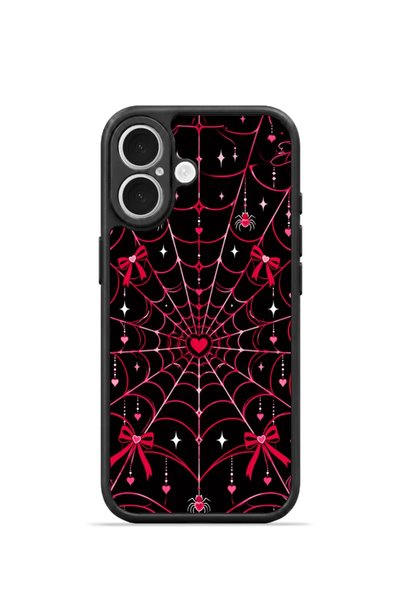 PiyasaSepeti غطاء هاتف iPhone 17 Vorian Black Hole باللون الأسود والفوشي.