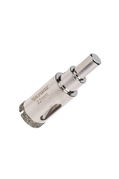 Krantz Carotă diamantată Kranz KR-92-0007 22 mm pentru ceramică cu burghiu ce...
