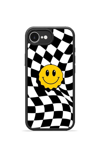 PiyasaSepeti غطاء هاتف iPhone 16e Vorian Black Hole باللونين الأسود والأبيض ب...