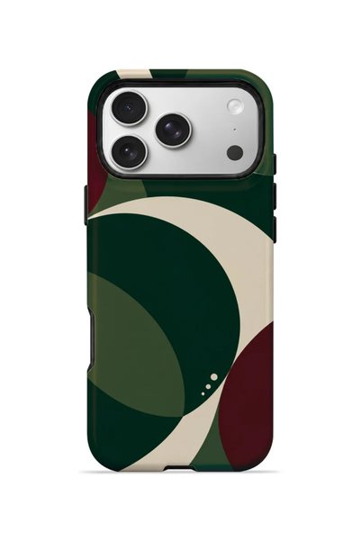 PiyasaSepeti غطاء هاتف iPhone 17 Pro Vorian ذو طبقتين، بتصميم "فورست إكلبس".