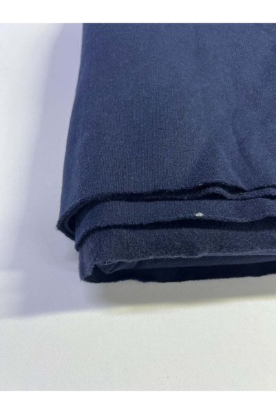 Yiğit Kumaş Medium Quality, Brushed 2-Thread Fabric, Piece 90X200 cm - Navy B...