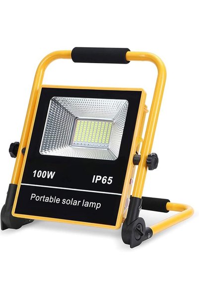 GENERAL Lights outdoor Portable Solar Flood Light Outdoor LED Reflector Campi...