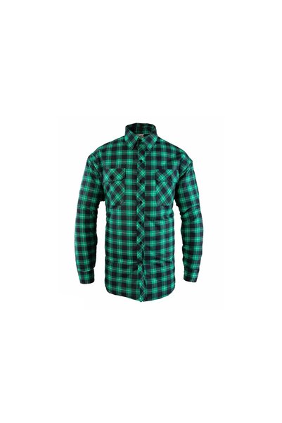BONO Cămașă de lucru PLSTOI15VXL, 100% bumbac 110 g/m², verde, XL