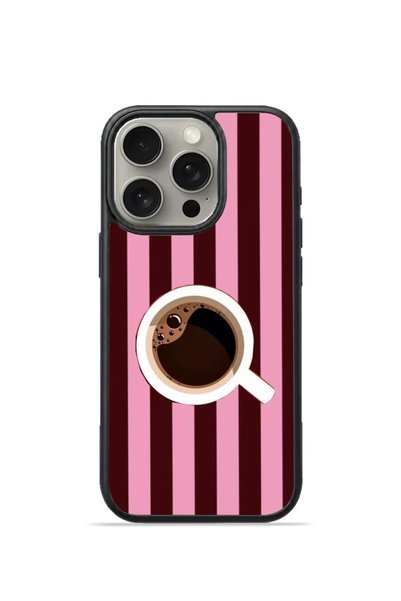 PiyasaSepeti غطاء هاتف iPhone 16 Pro Max من Vorian، بتصميم "الثقب الأسود"، با...