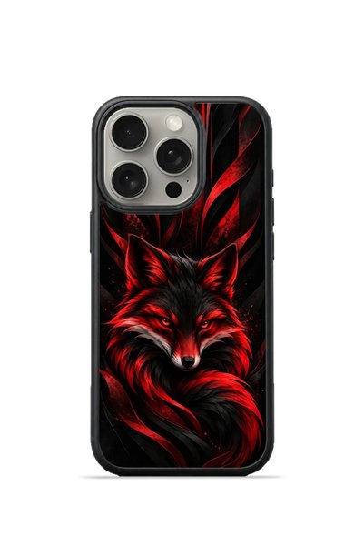 PiyasaSepeti غطاء هاتف iPhone 16 Pro Max من Vorian، تصميم "الثقب الأسود"، بال...