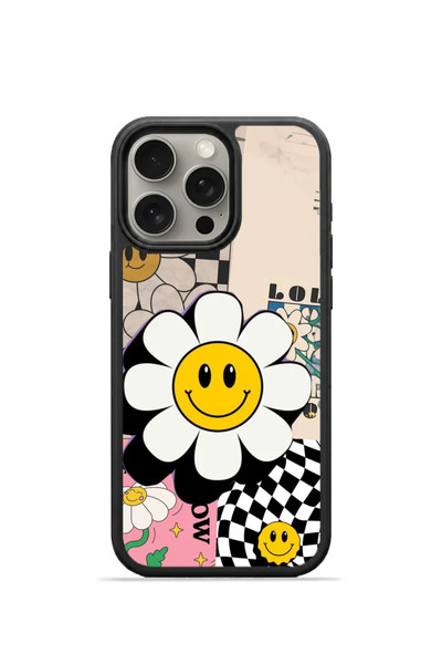 PiyasaSepeti غطاء هاتف iPhone 15 Pro Vorian Black Hole بتصميم عتيق مزين بنقوش...