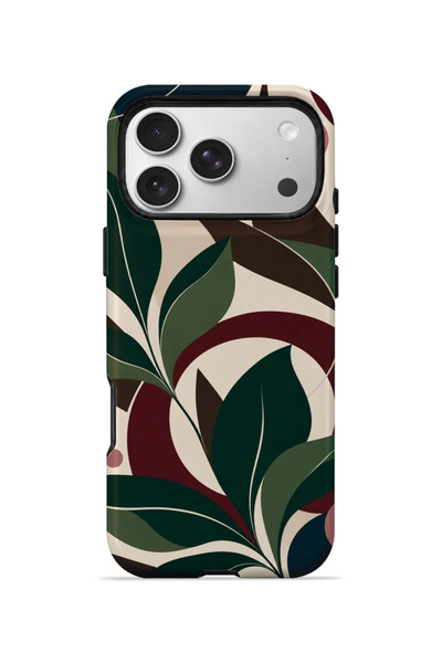 PiyasaSepeti غطاء هاتف iPhone 17 Pro Vorian Night Fusion ذو الطبقة المزدوجة.