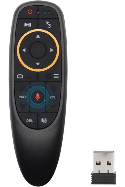 GENERAL جهاز تحكم عن بعد G10S Air Mouse، جهاز تحكم عن بعد للكمبيوتر الشخصي، ي...