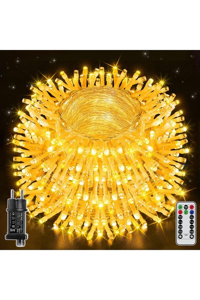 OEM Instalație luminoasă de exterior Corenia QRE-5160262, 100 m, 1000 LED, te...