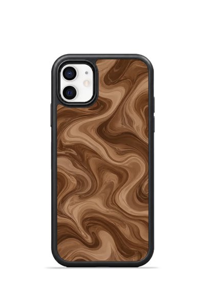 PiyasaSepeti غطاء هاتف iPhone 11 بتصميم "فوريان بلاك هول" باللون الأسود، بنقش...
