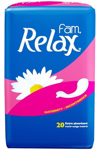 Fam Protect Sanita Fam Relax Maternity Pads, 20 Pads