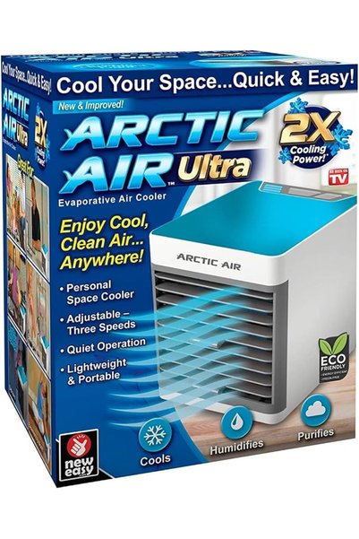 ARCTIC AIR أونتل أركتيك ألترا يُعرض على التلفاز | مكيف هواء محمول بالتبخير | ...