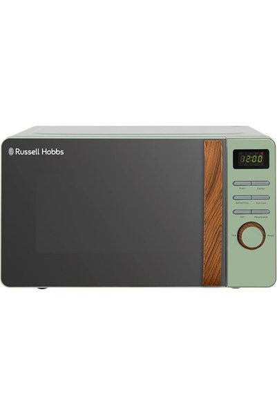 RUSSELL HOBBS RHMD714G، ميكروويف رقمي بسعة 17 لترًا وقوة 700 واط، لون رمادي س...