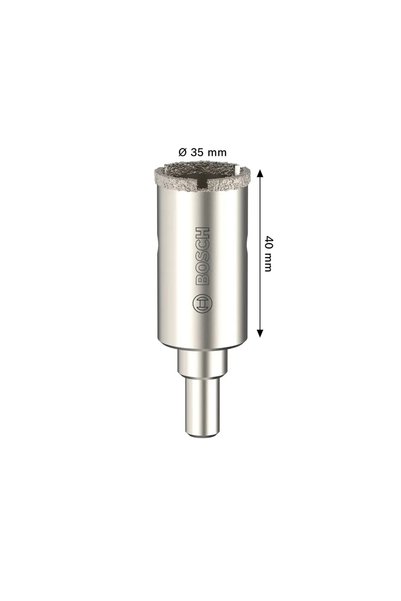 Bosch Diamond core bit B2608594545 for ceramics 35 mm, steel
