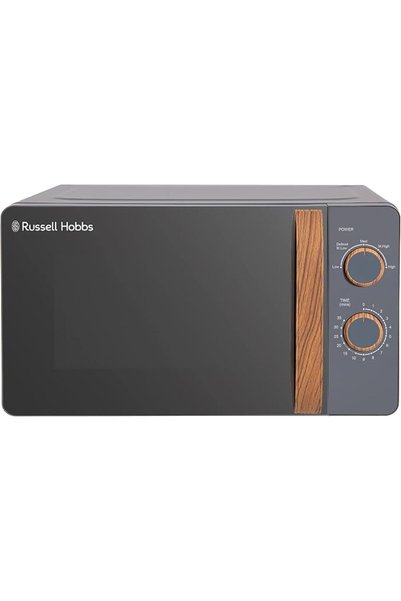 RUSSELL HOBBS RHMM713 17 L 700 W Scandi Compact White Manual Microwave with 5...