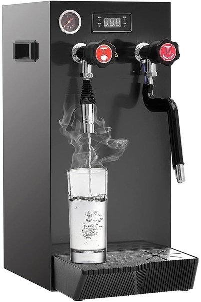 GENERAL 8L Commercial Milk Frother Automatic Steam Boiling Water Machine Elec...