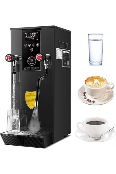 GENERAL 12L Commercial Milk Frother Machine, LCD Display Fully-Automatic Coff...