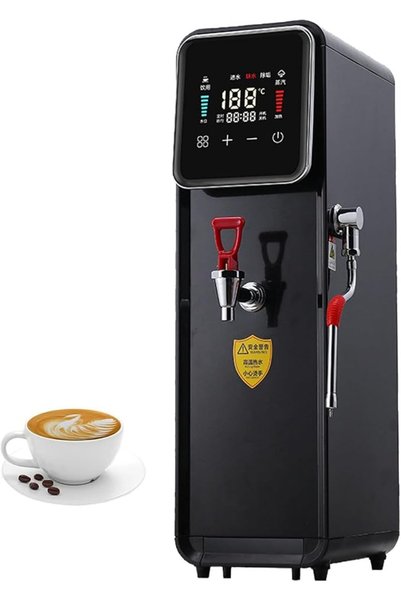 GENERAL 3000W 15L Commercial Electric Milk Frother Automatic Steam Boiling Wa...