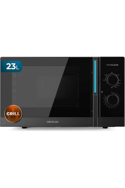 CECOTEC Mechanical Microwave with Grill 23L Proclean 4120. 800W and 1000W of ...