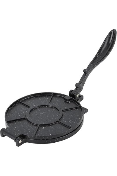 Generic Cast Iron Tortilla Press, Heavy Duty Tortilla and Roti Maker Flour To...