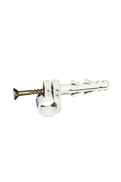 Wave Clemă pentru cablu rotund M543666 cu fixare dublă 7–8 mm, 100 buc.