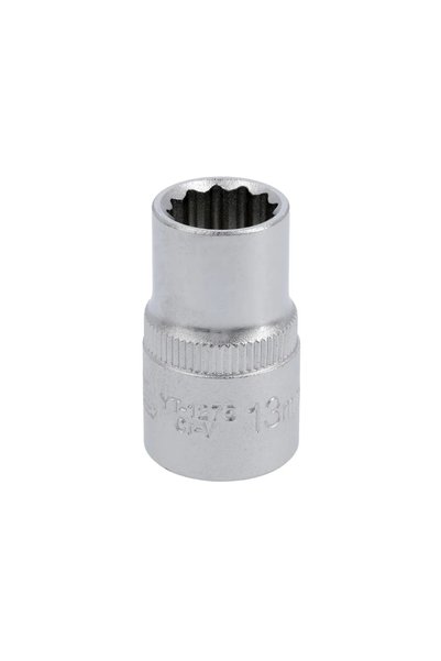 yato Cheie tubulară spline YT1275 13 mm L38 mm 1/2 inch CrV