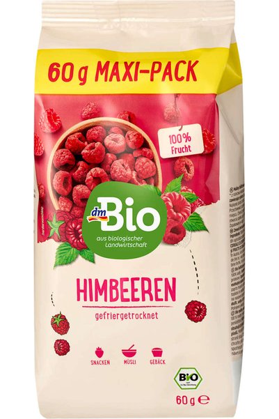 OEM Freeze-dried raspberries, 60 g