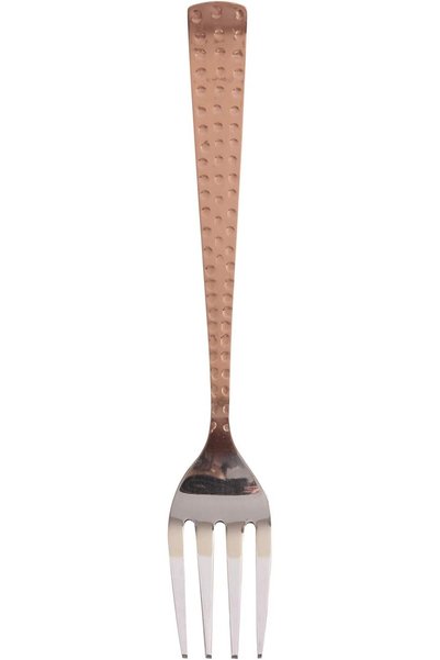 Generic Copper Dessert Fork - 3 Pieces Set,Brown