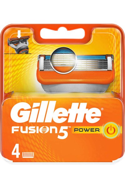 OEM Power razor refills, 4 pcs
