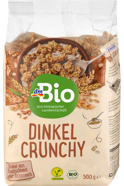OEM Crunchy spelt muesli, 500 g