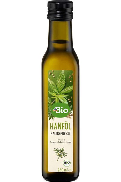 OEM Ulei de cânepă presat la rece, 250 ml