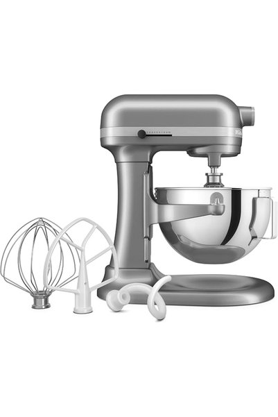 KitchenAid Culinary Tools جهاز مطبخ كيتشن إيد 5KSM55SXXECU، متين، مع رافعة وع...