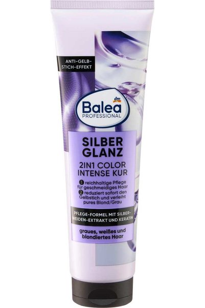 OEM 2 σε 1 Θεραπεία μαλλιών Silberglanz για γκρίζα, ξεβαμμένα και λευκά μαλλι...