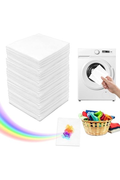 0TO1 TECH Fabric Dryer Sheets, 80 Count Dye Trapping Laundry Sheets to Preven...