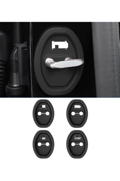 Generic 4PCS Silicone Door Lock Latch Covers Compatible with ROX 01, Car Door...