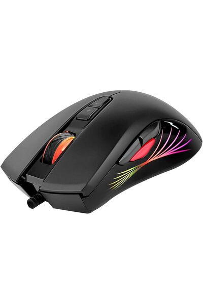 Generic فأرة ألعاب مارفو سكوربيون M519 بدقة 12,000 نقطة في البوصة مع إضاءة RGB