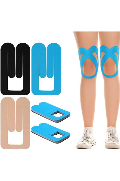 Generic Kinesiology knee Tape, Pre Cut Knee Tape, Adhesive Sport Tape, Latex ...