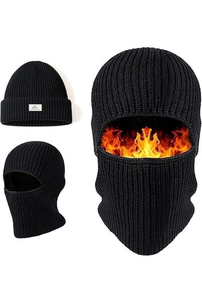 Generic Dual-Use Thermal Balaclava, Multifunctional Ski Mask, Elastic Balacla...