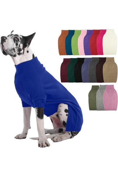 Generic Great Dane Sweater,Extra Large Dog Sweaters for Giant Breed Dogs 4XL