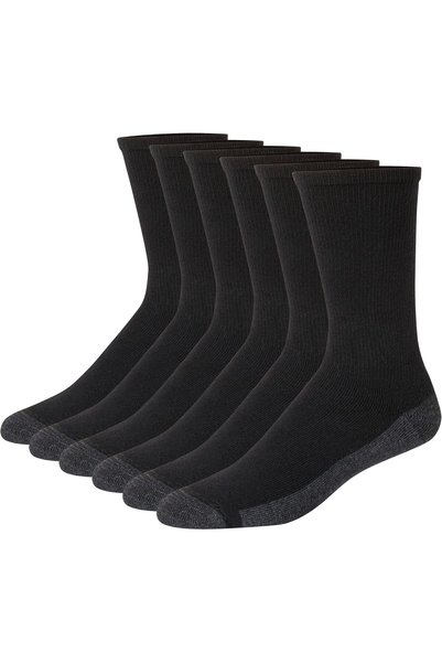Generic جوارب رجالية بي آند تي كومفورت توب بيضاء للرجال ذوي الأحجام الكبيرة و...