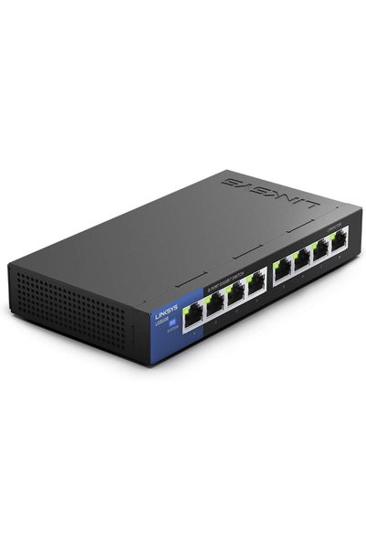 Generic LGS108 سويتش سطح مكتب للأعمال مزود بـ 8 منافذ جيجابت