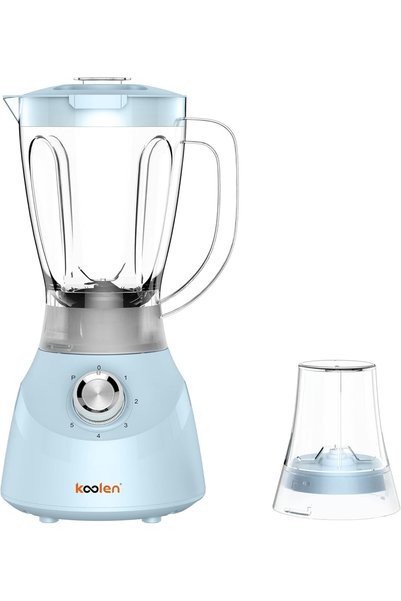 Generic Electric Blender 600W, 1.5L Capacity, 5 Speeds, Blue