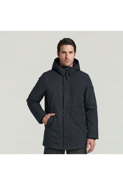 G-STAR RAW LACİVERT LOGOLU ERKEK MONT