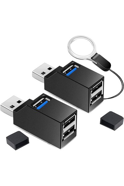VCOM مجموعة من قطعتين: موزع USB بثلاثة منافذ، يدعم USB 3.0، ويوفر وظيفة توسعة...