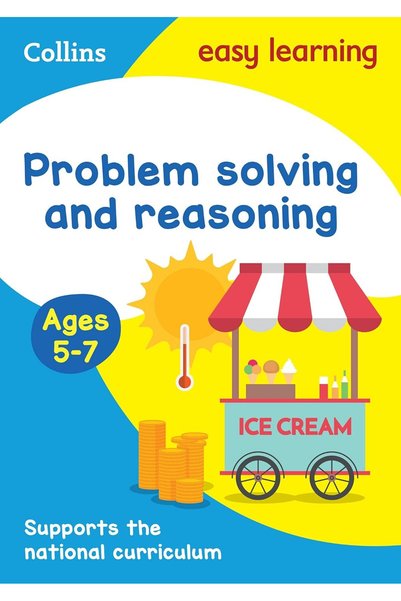 Generic كتاب "كولينز: حل المشكلات والتفكير المنطقي للأطفال من سن 5 إلى 7 سنوا...