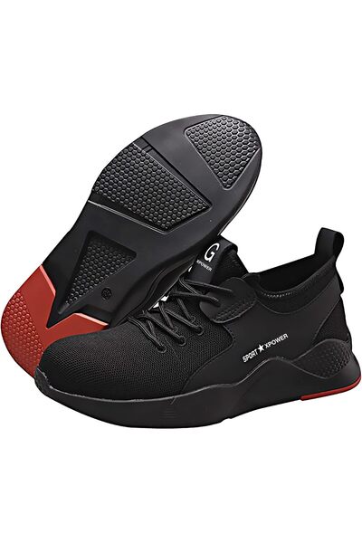 Generic Safety Shoes, Steel Toe Work Safety Shoes for Engineers, Breathable C...