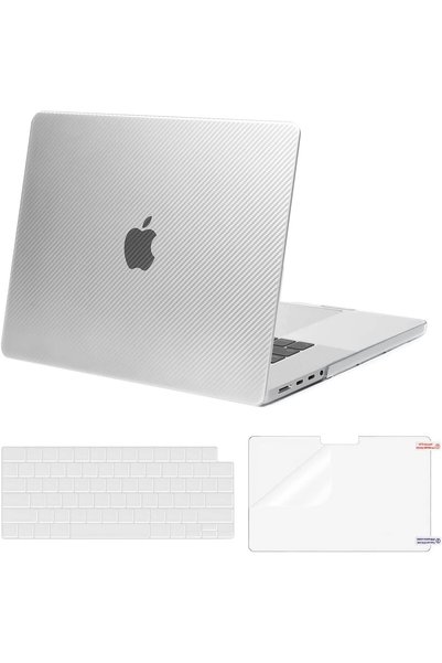 Generic Compatible with MacBook Pro 16 inch Case 2026-2021, Transparent