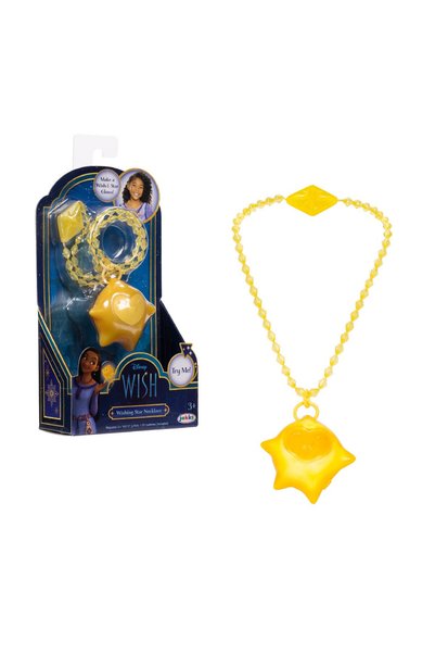 Disney Colier in forma de stea, Wish, cu lumini si sunete