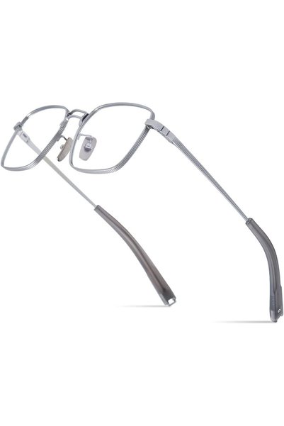 Generic Pure Titanium Glasses Frame Men Square Eyeglasses Optical Eyewear F8827
