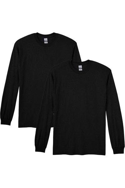 Generic mens Dryblend Long Sleeve T-shirt, Style G8400, 2-pack Shirt (pack of 2)